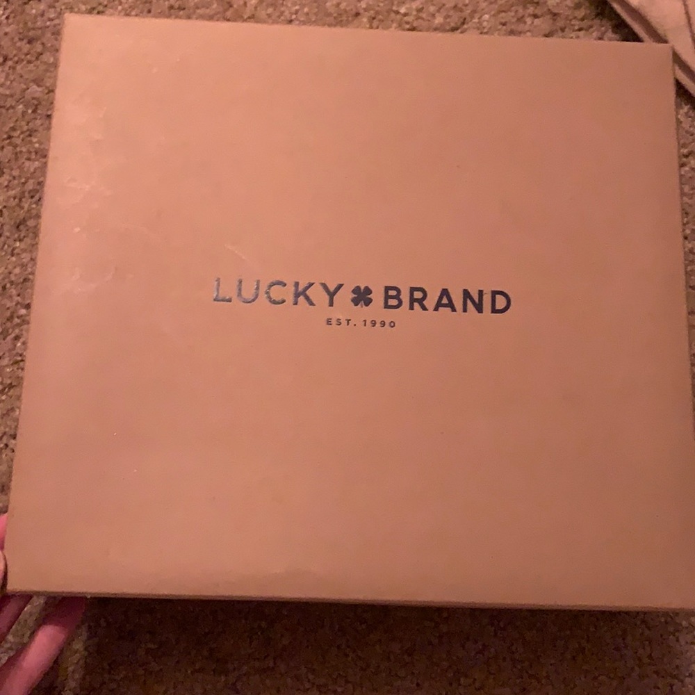 Lucky brand heel boots